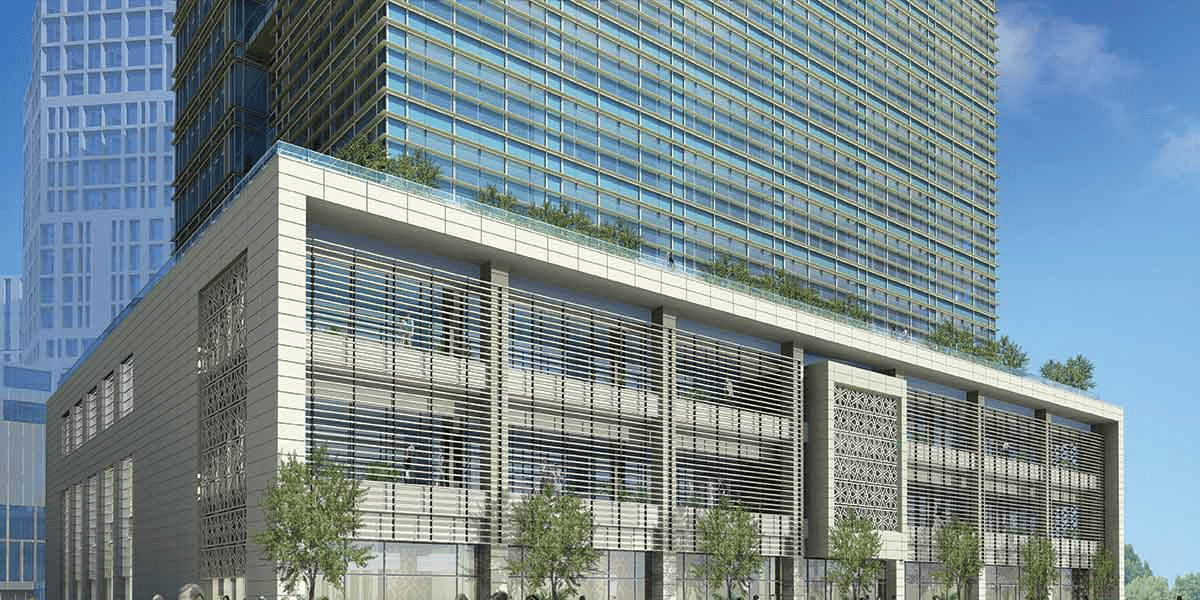 Finans Merkezi İş Bankası Binası Perspektif İnşaat